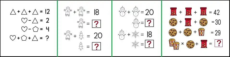 Easy 1 Puzzle for primary students