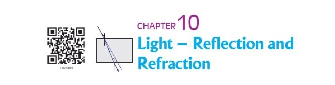 Light Reflection and Refraction NCERT in-text questions